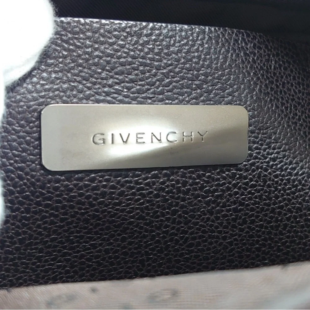 Authentic Rare Givenchy Canvas & Leather Crossbody with G Monogram +COA